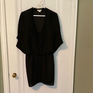 Helmut Lang Black Mini Dress